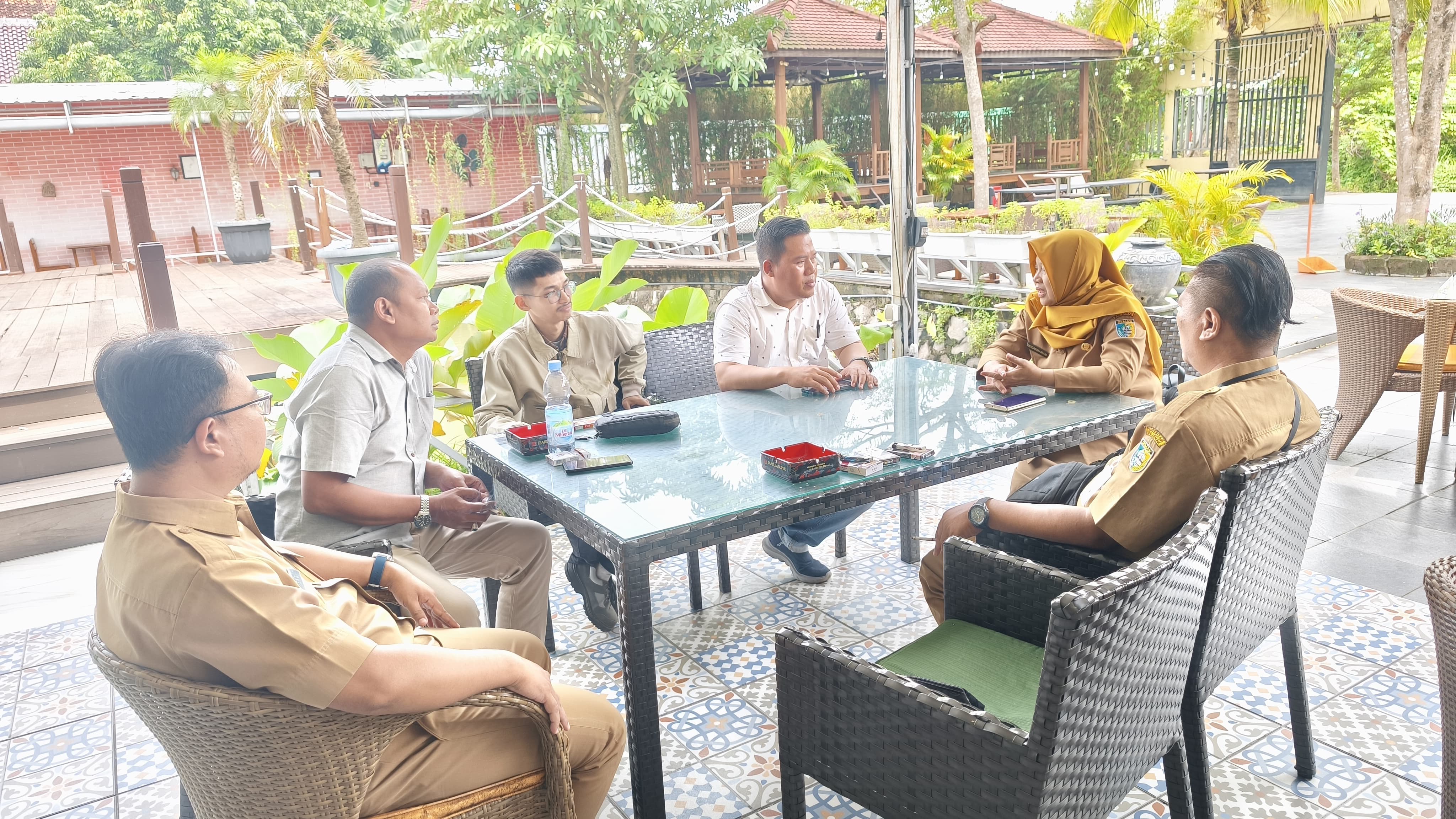 Konsultasi Pembentukan AMSIDE kepada Kepala Kesbangpol Demak